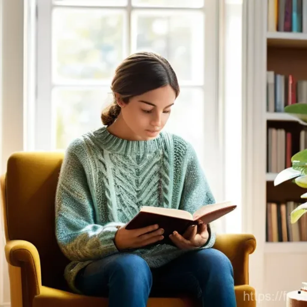 무속과 정신과 진료의 경계 - **Prompt 1: A Serene Therapy Session**
    "A calm, warm, and inviting therapy room. A young adult, ...