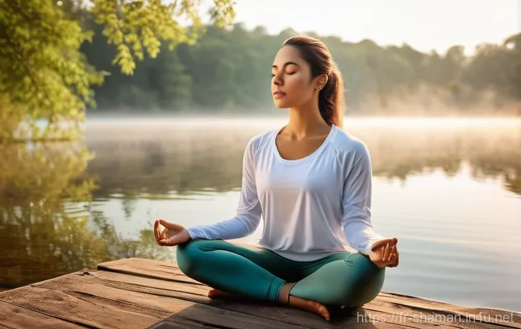 무속과 정신과 진료의 경계 - **Prompt 1: A Serene Therapy Session**
    "A calm, warm, and inviting therapy room. A young adult, ...