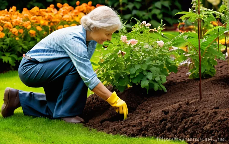무속 의식에서 농업 관련 굿 - The Sacred Sowing: A Grandmother's Blessing**

**Prompt:** A serene, weathered elderly French woman,...